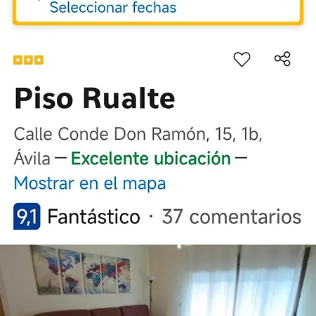 Apartmán Piso Rualte *